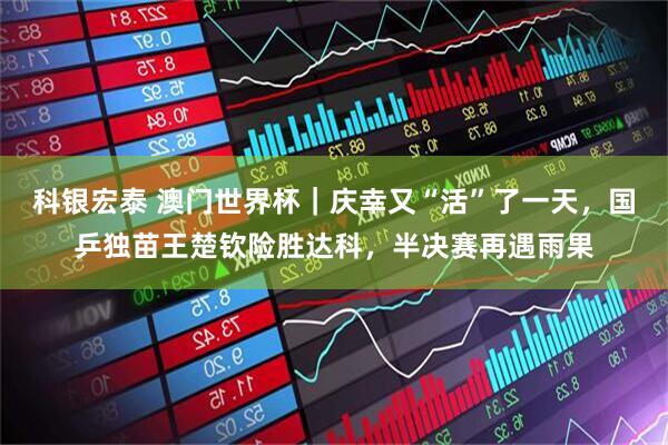 科银宏泰 澳门世界杯｜庆幸又“活”了一天，国乒独苗王楚钦险胜达科，半决赛再遇雨果